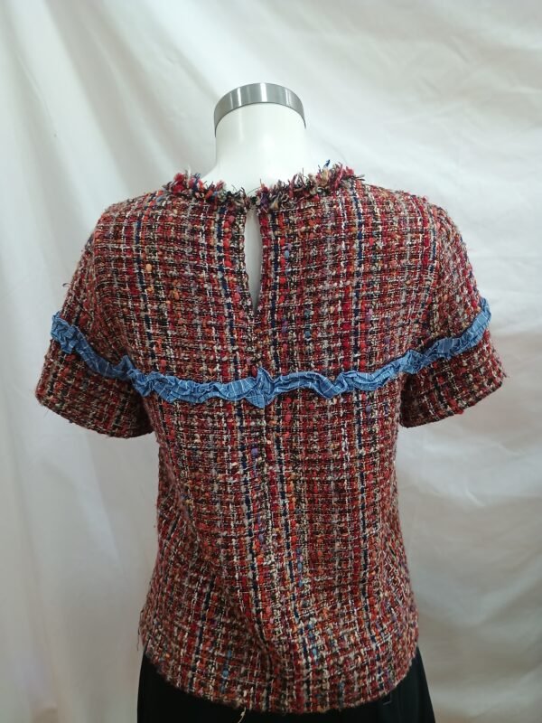 Top estilo Chanel zara Woman talla S