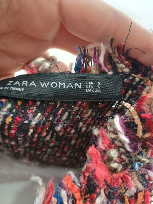 Top estilo Chanel zara Woman talla S