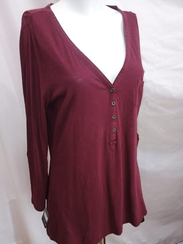 Blusa granate fluida – Zara Trafaluc – Talla L