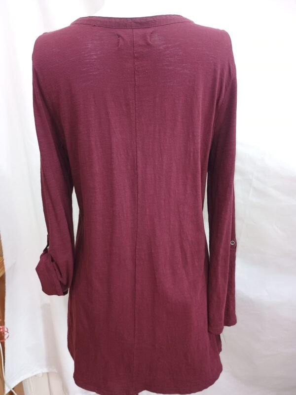 Blusa granate fluida – Zara Trafaluc – Talla L