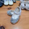 084161f3-607c-4a66-83d2-8f1ed7b89c50.jpeg Zapatos niña plateados con brillo – talla 24 – ceremonia / fiesta