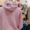 Sudadera rosa con capucha