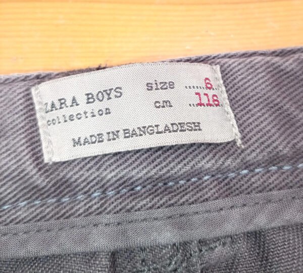 Conjunto niño Lacoste polo blanco + bermuda vaquera zara boys talla 8 años