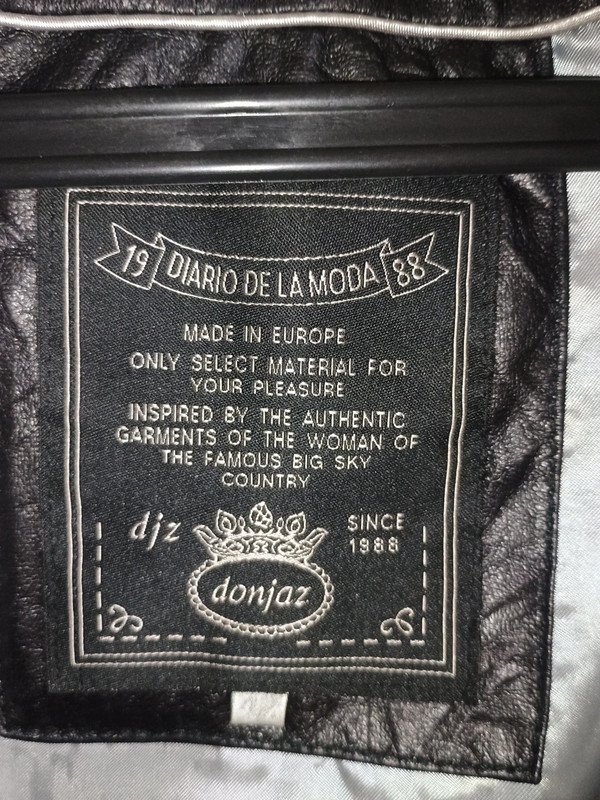 Chaqueta negra acolchada estilo biker D/Z Donjaz – Diario de la Moda