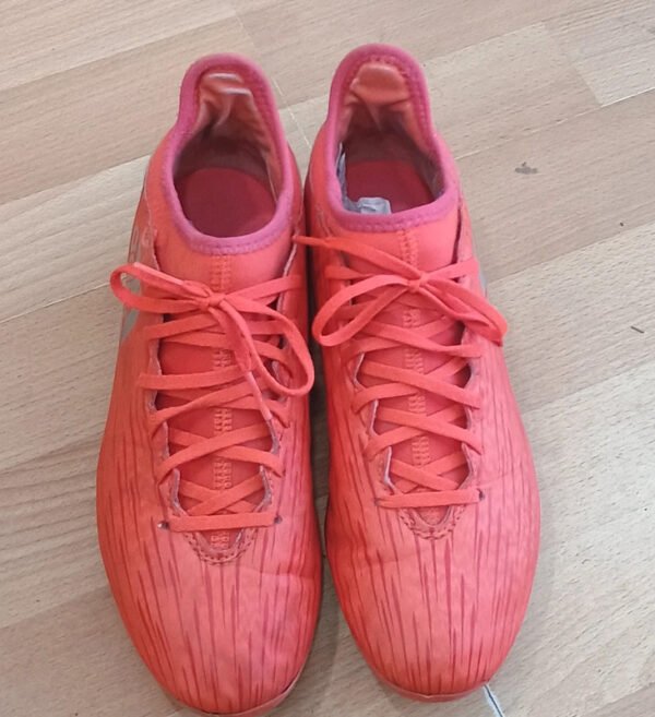Botas de fútbol Adidas X Techfit naranja – Talla 38⅔ – Césped artificial