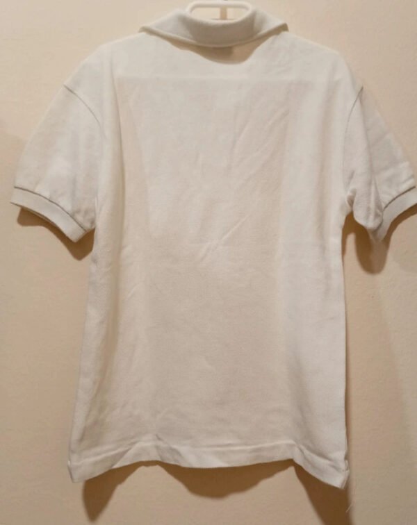 Conjunto niño Lacoste polo blanco + bermuda vaquera zara boys talla 8 años