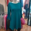 3ae23474-c5a0-4d16-aade-4da0d4278068.jpeg Vestido verde petróleo Cerezas – talla L– elegante y cómodo