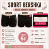 5f698fd7cc7059d0ddfdb62e9992fa8435c59e8a34a3cd2dc9baadadc0bb0aab Short negro Bershka talla 34 XS denim verano