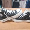 Zapatillas altas Victoria negras tipo Converse – talla 35