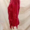Blusa roja Arycl talla 44 cruzada con lazo elegante