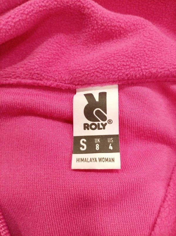 Forro polar rosa Roly Himalaya Woman – Talla S