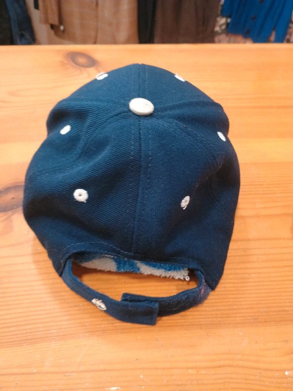 👇 🧢 Gorra vintage estilo Y2K con llamas 🔥 azul y beige