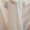 Vestido sudadera blanco con capucha – cómodo y versátil (Talla 42)