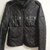 Chaqueta negra acolchada estilo biker D/Z Donjaz – Diario de la Moda