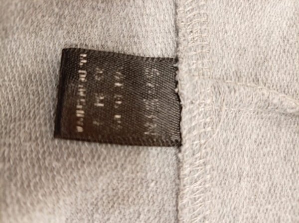 Sudadera corta con capucha gris y cremallera – Shein XS