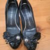 Zapatos de tacón negros elegantes Luciano Barachini – talla 37