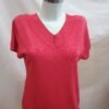 Top Rosa Fucsia Punto Fino Talla XL – Estilo Casual