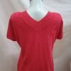 Top Rosa Fucsia Punto Fino Talla XL – Estilo Casual