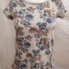 Remera Floral de Mujer Talla M– Estilo Romántico