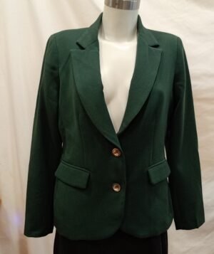 Blazer verde botella talla 42 – PAOLA