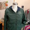 Chaqueta Nukutavate reversible niño/a 2 en 1 – Verde / Polar azul – Talla 12 (152 cm)