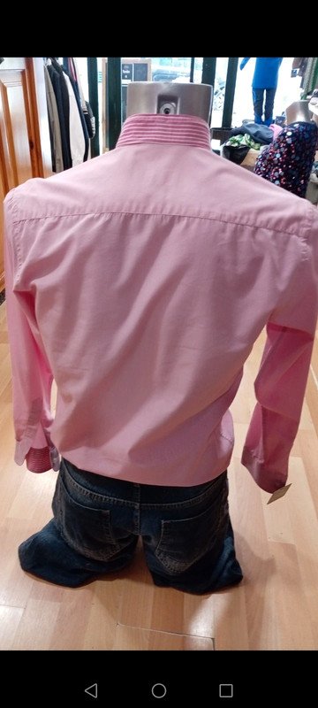 abc0a6fb-c34c-40b4-934f-ab9f20f54a9d.jpeg Camisa hombre Easy wear rosa – Talla 2 /M Como nueva