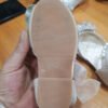 Zapatos niña Meng Ke Xuan brillo y perlas – talla 24 – cerem