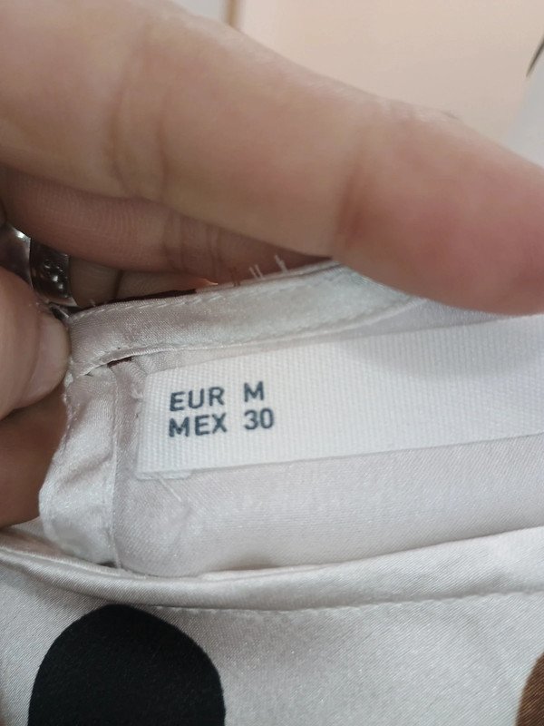 Blusa de lunares mujer Sfera Casual | Talla M