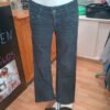 Jeans negros ONLY – Talla 38 – Corte recto