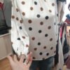 Blusa de lunares mujer Sfera Casual | Talla M