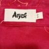 Blusa roja Arycl talla 44 cruzada con lazo elegante