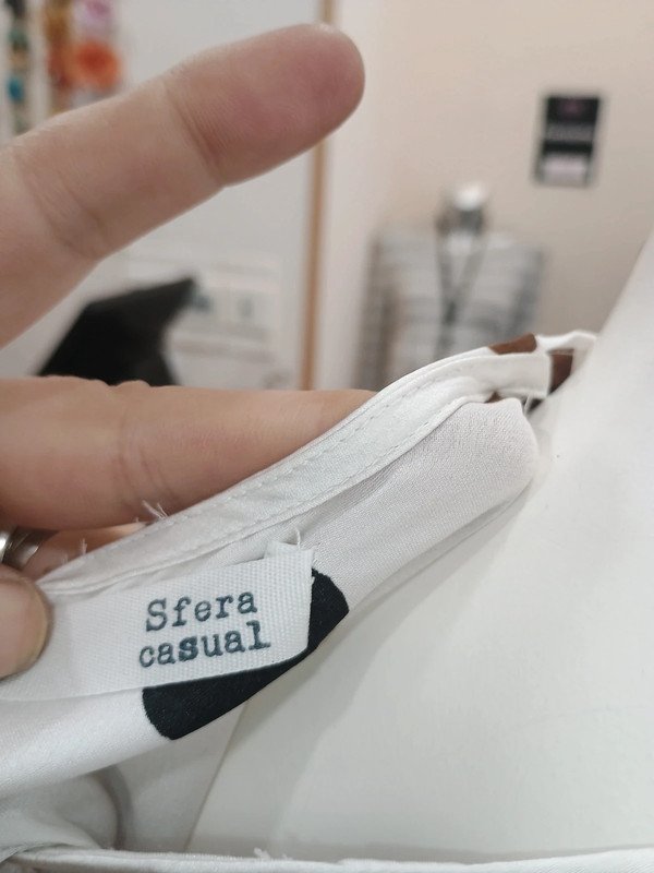 Blusa de lunares mujer Sfera Casual | Talla M