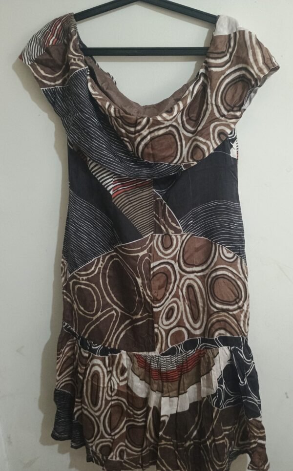 vestido lola carrera talla 44 algodón y seda estampado retro muy cómodo y ligero buen estado