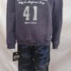conjunto niño sudadera + pantalón camuflaje talla 7 años kiabi y Mayoral