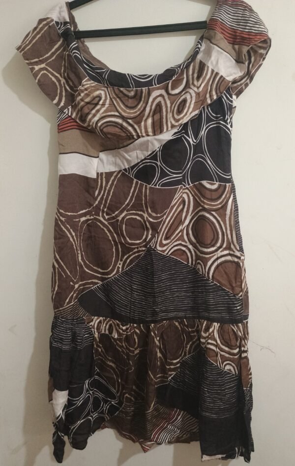 vestido lola carrera talla 44 algodón y seda estampado retro muy cómodo y ligero buen estado