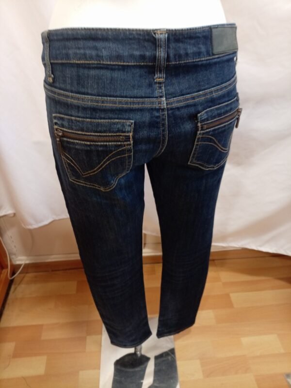 file_000000004954720a89b281369e5cf79e Jeans Only denim azul oscuro | Skinny | Tiro bajo | Efecto desgastado