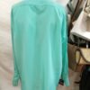 camisa vintage verde menta fluida talla L