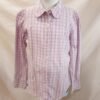 conjunto niña camisa cuadros rosa + short vaquero talla 7 años