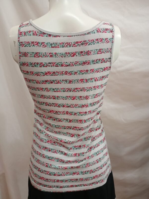 Camiseta sin mangas flores Atmosphere M – fresca y veraniega