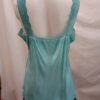 top lencero verde agua con encaje talla única