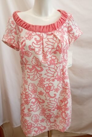 file_00000000aef871f4833dd502cab152b1 Vestido blanco floral coral NUEVO con etiqueta | Bestseller | Talla 42