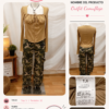 file_000000006c48720a89176343aabf0e8b Outfit mujer top beige manga larga y pantalón cargo camuflaje