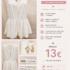file_00000000a0e071f49b36d61e50041b14 Vestido pantalón corto blanco Zara + collar | Talla L | Verano elegante