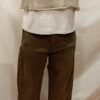 Outfit casual mujer beige y kaki Zara Bershka talla M 44