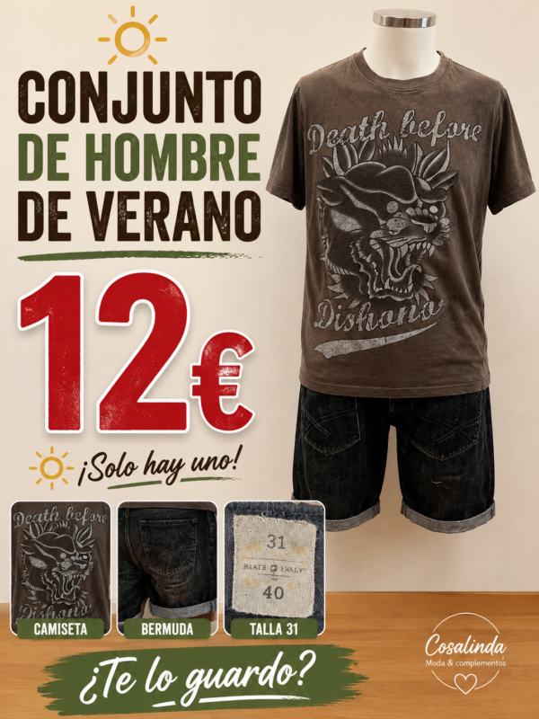 file_00000000ce78720a98c55785cbd33b6d Outfit casual urbano con camiseta estampada + bermuda vaquera L