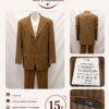Traje hombre marrón clásico elegante Talla 58 - Cortefil